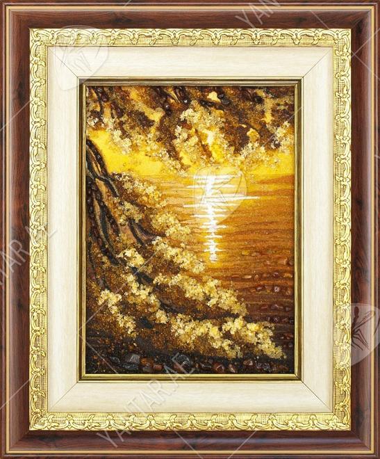Landscape “Sunrise on Baikal”